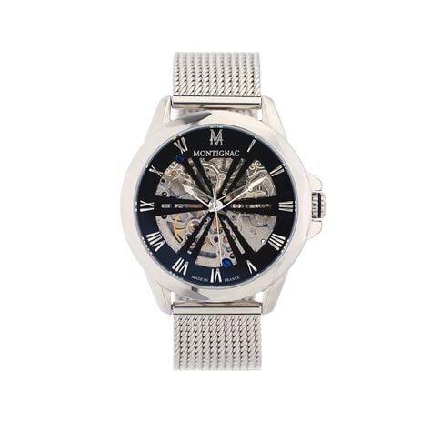 Montre Montignac Round Automatique Noir - Montres Homme | Histoire dOr